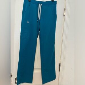 Figs Women's Teal Scrub Pants